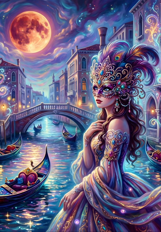 Magical Venice Puslespil 1000 Brikker