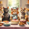 Pastry Cats in Action Puslespil 1000 Brikker