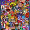 Patch Crazy Puslespil 1000 Brikker