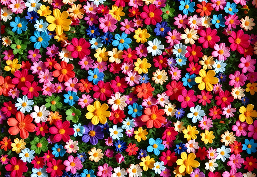Petal Explosion Puslespil 1000 Brikker