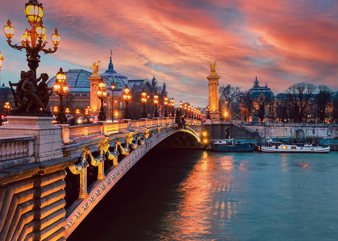 Pont Alexandre III, Paris Puslespil 1000 Brikker