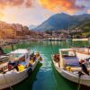 Port and Fishing Boats, Sicily Puslespil 1000 Brikker