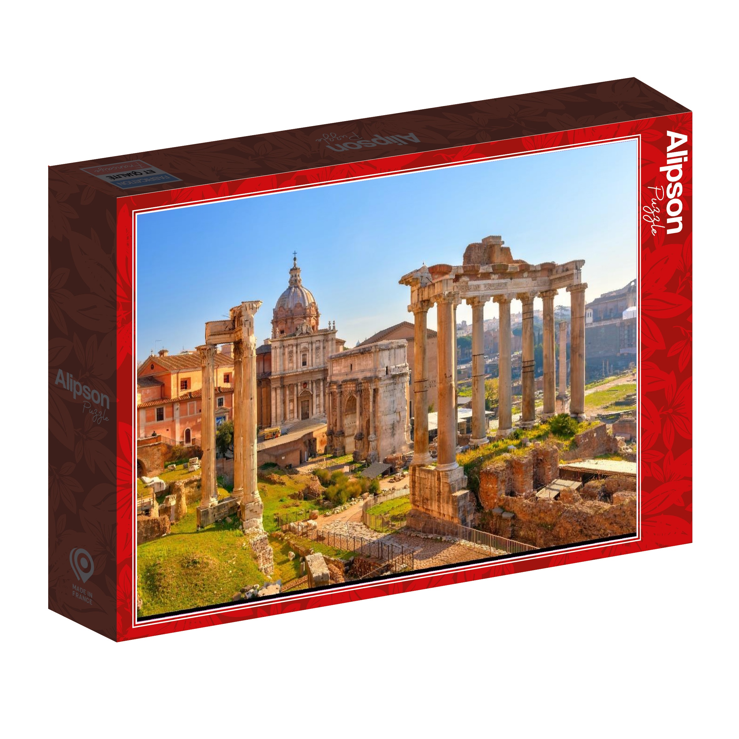 Alternative view of Roman Forum Puslespil 1000 Brikker