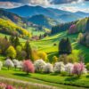 Spring Walk Puslespil 500 Brikker