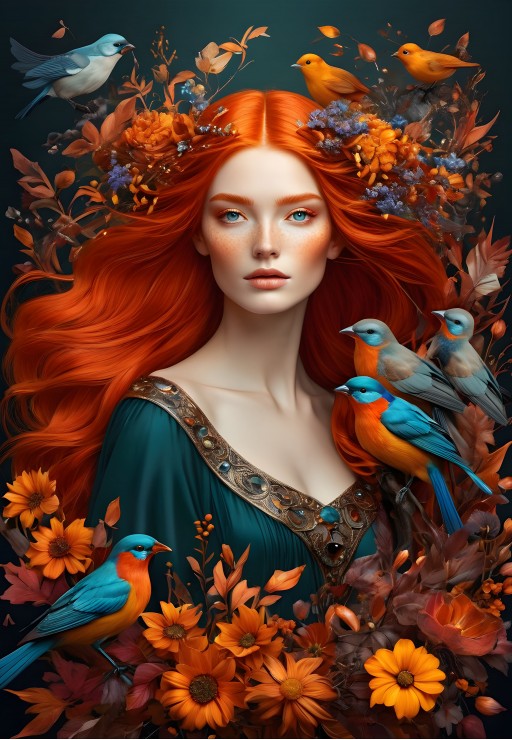 Flora - Soul of Nature Collection Puslespil 1000 Brikker