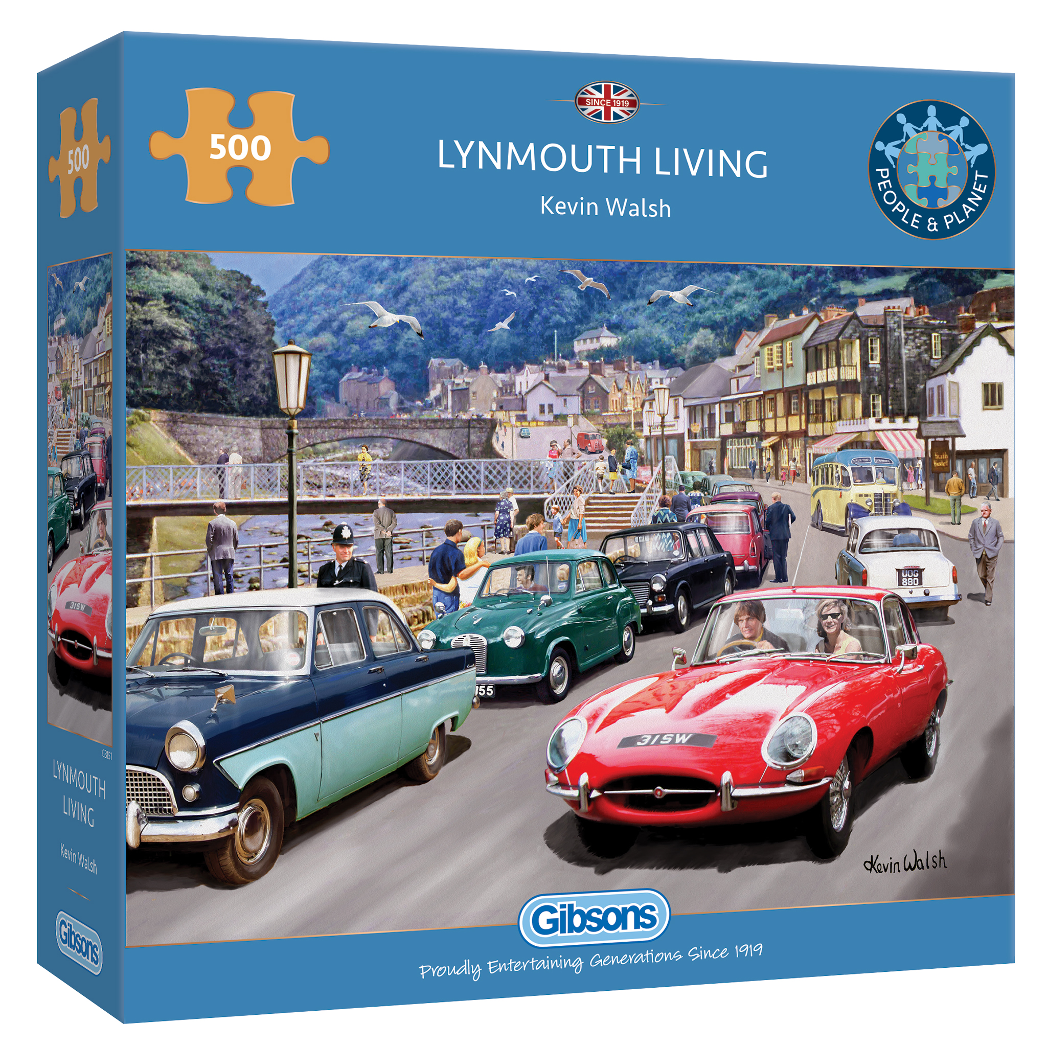 Alternative view of Lynmouth Living Puslespil 500 Brikker