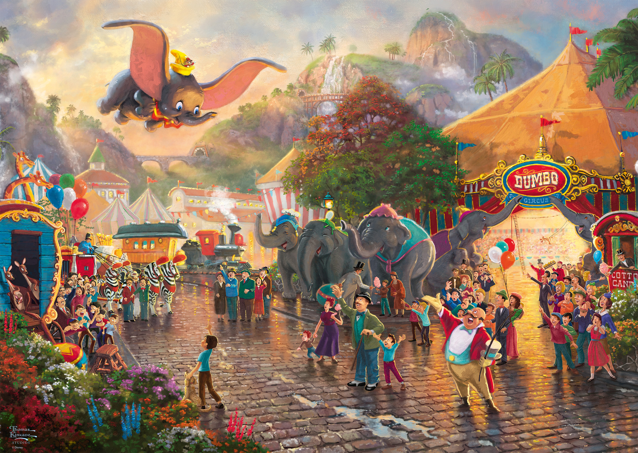 Dumbo Disney Puslespil 1000 Brikker