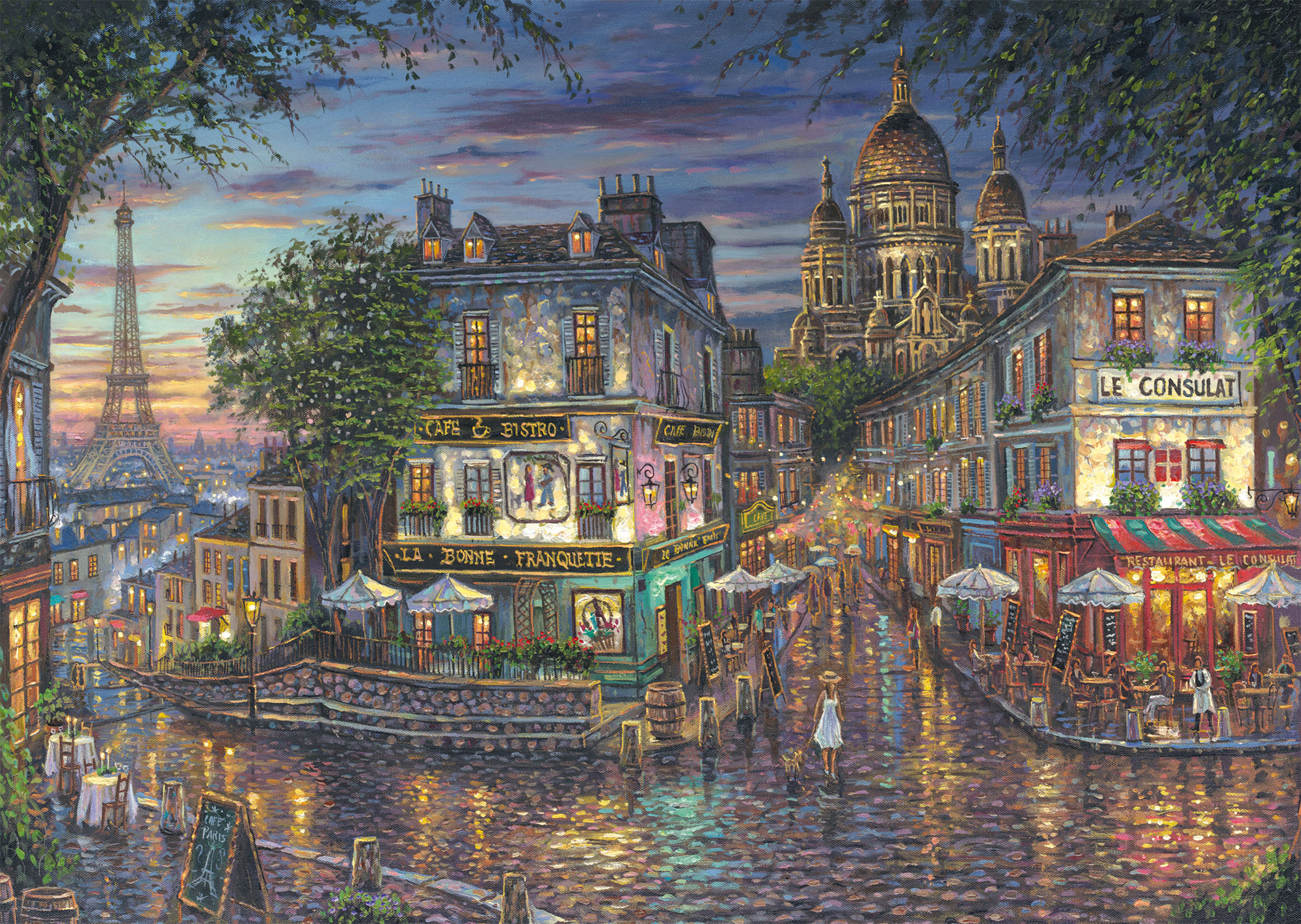 Montmartre Puslespil 1000 Brikker