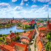 Aerial View Of Wroclaw, Poland Puslespil 1000 Brikker
