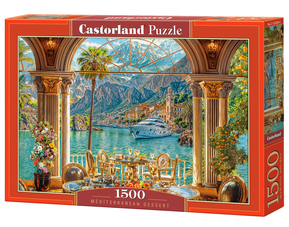 Alternative view of Mediterranean Dessert Puslespil 1500 Brikker