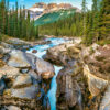 Mistaya Canyon, Banff National Park, Canada Puslespil 4000 Brikker