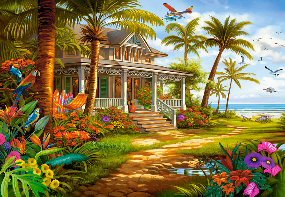 Palm House Puslespil 1500 Brikker