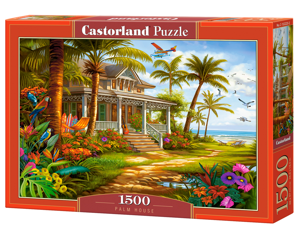 Alternative view of Palm House Puslespil 1500 Brikker