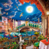 Romantic Night in Venice Puslespil 2000 Brikker