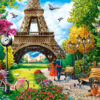 Spring in Paris Puslespil 1000 Brikker