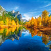 Three Brothers, Yosemite National Park, USA Puslespil 1000 Brikker