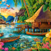 Tropical Island Puslespil 1000 Brikker