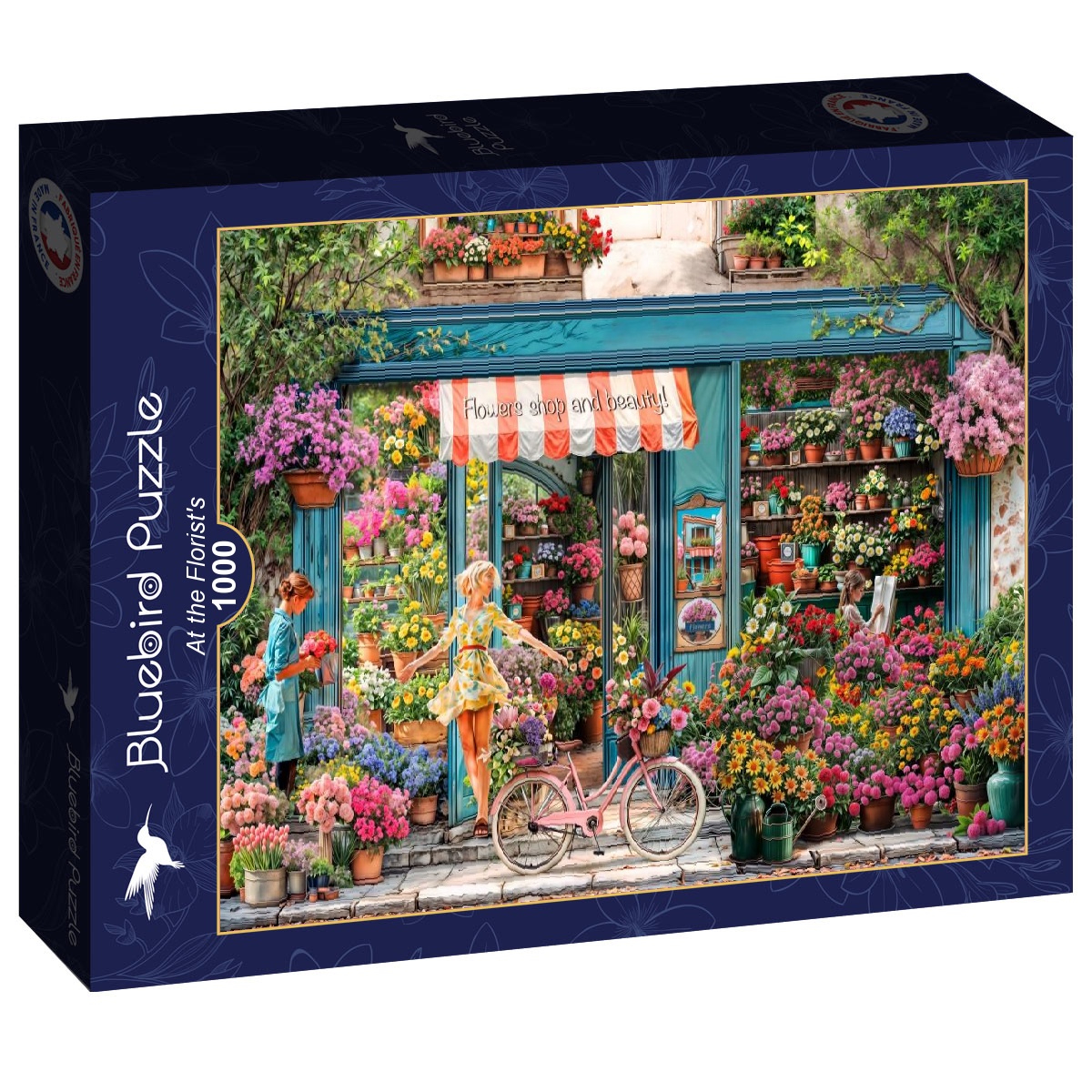 Alternative view of At the Florists Puslespil 1000 Brikker