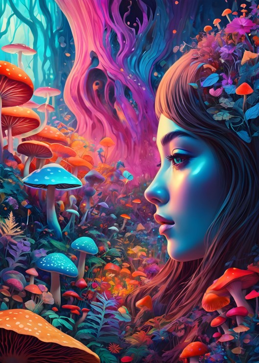 Mushroom World Puslespil 500 Brikker