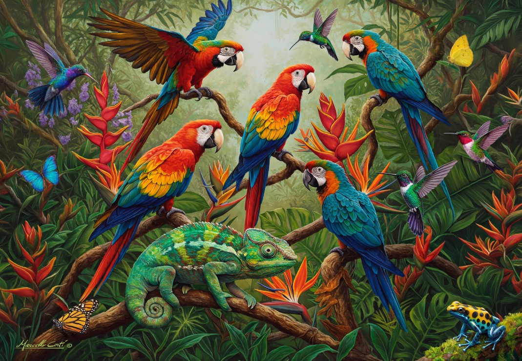Tropical Harmony Puslespil 1000 Brikker