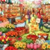 Colorful Farmers Market Puslespil 1000 Brikker