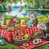 Cats' Picnic Puslespil 1000 Brikker