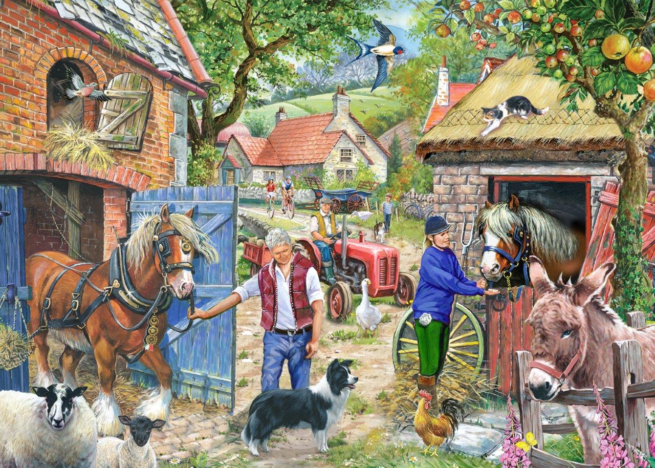Appletree Lane Puslespil 1000 Brikker