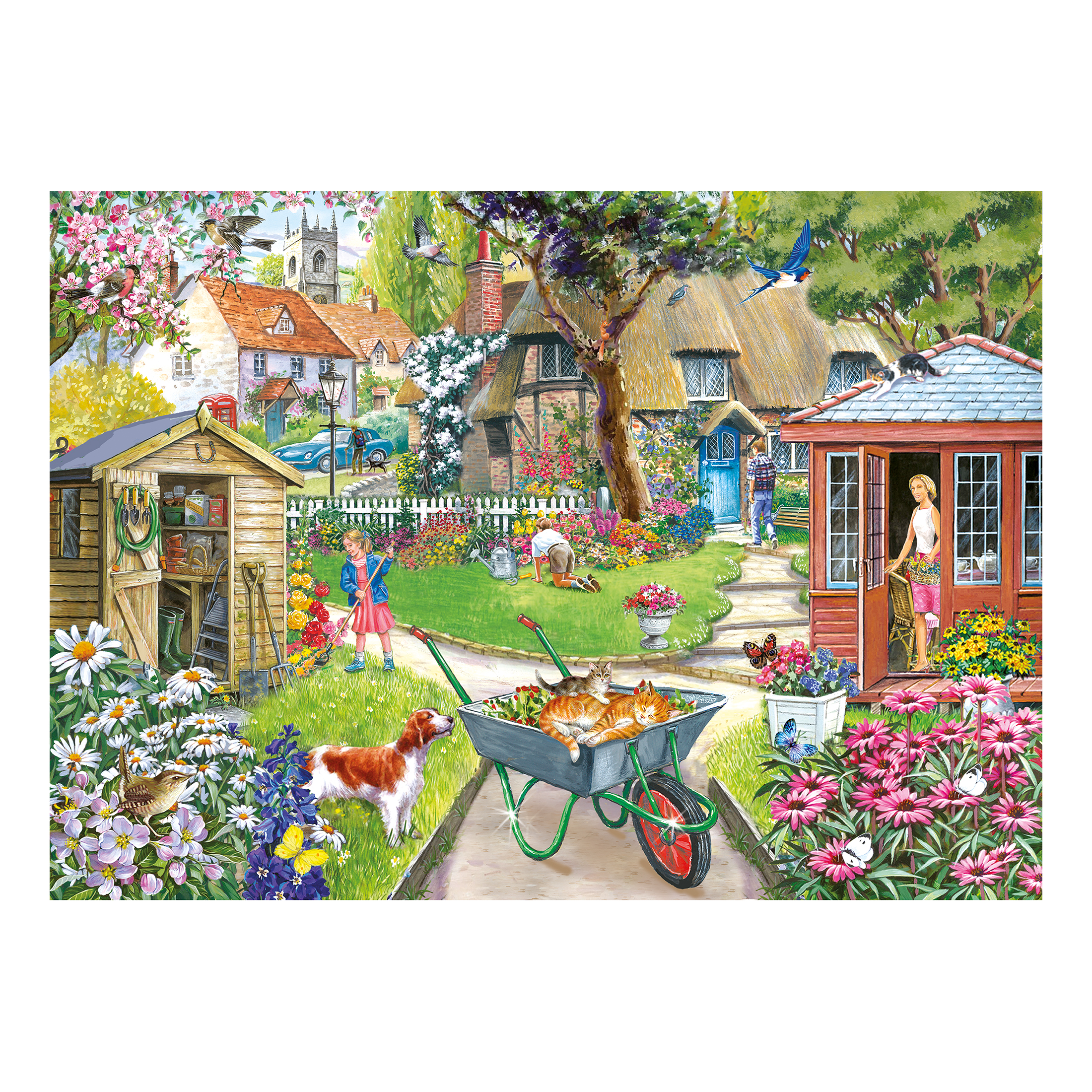 Bloomin Lovely Puslespil 1000 Brikker