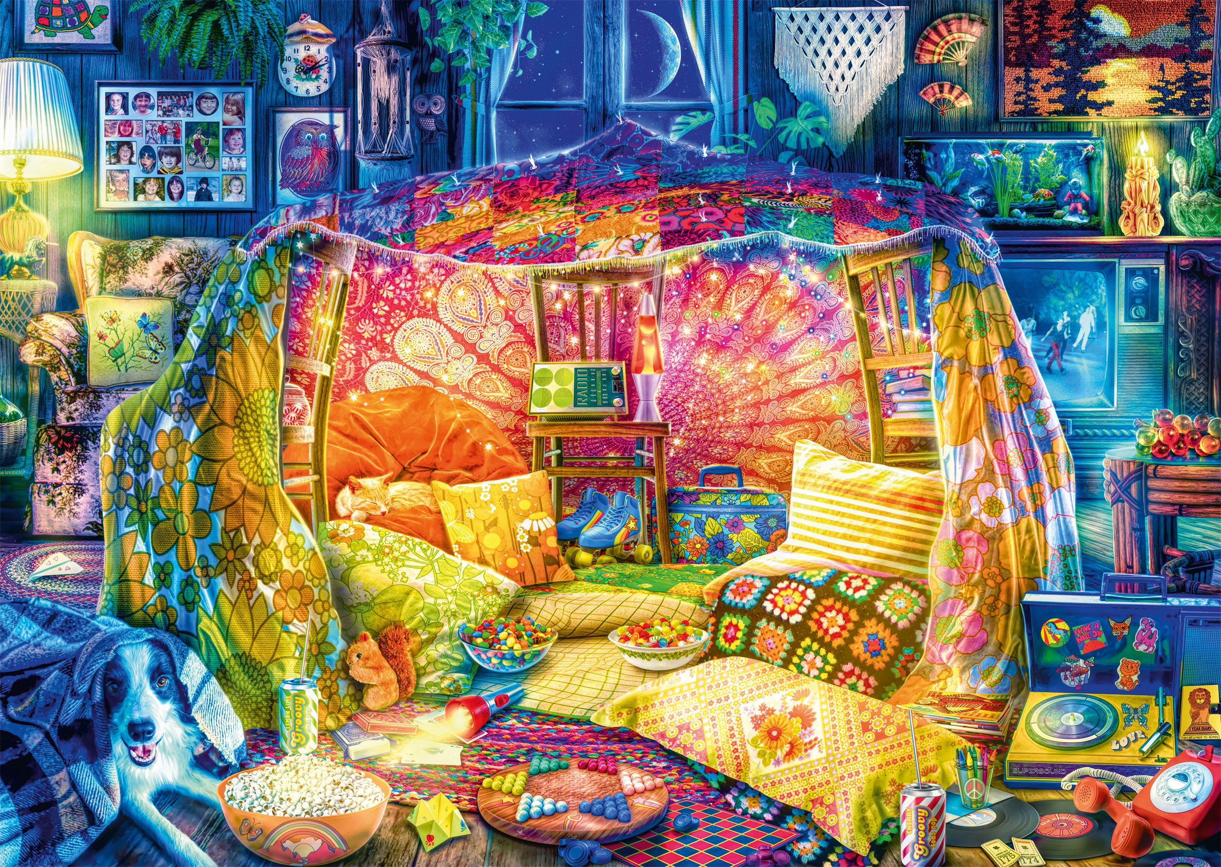 A Cosy Den Puslespil 1000 Brikker