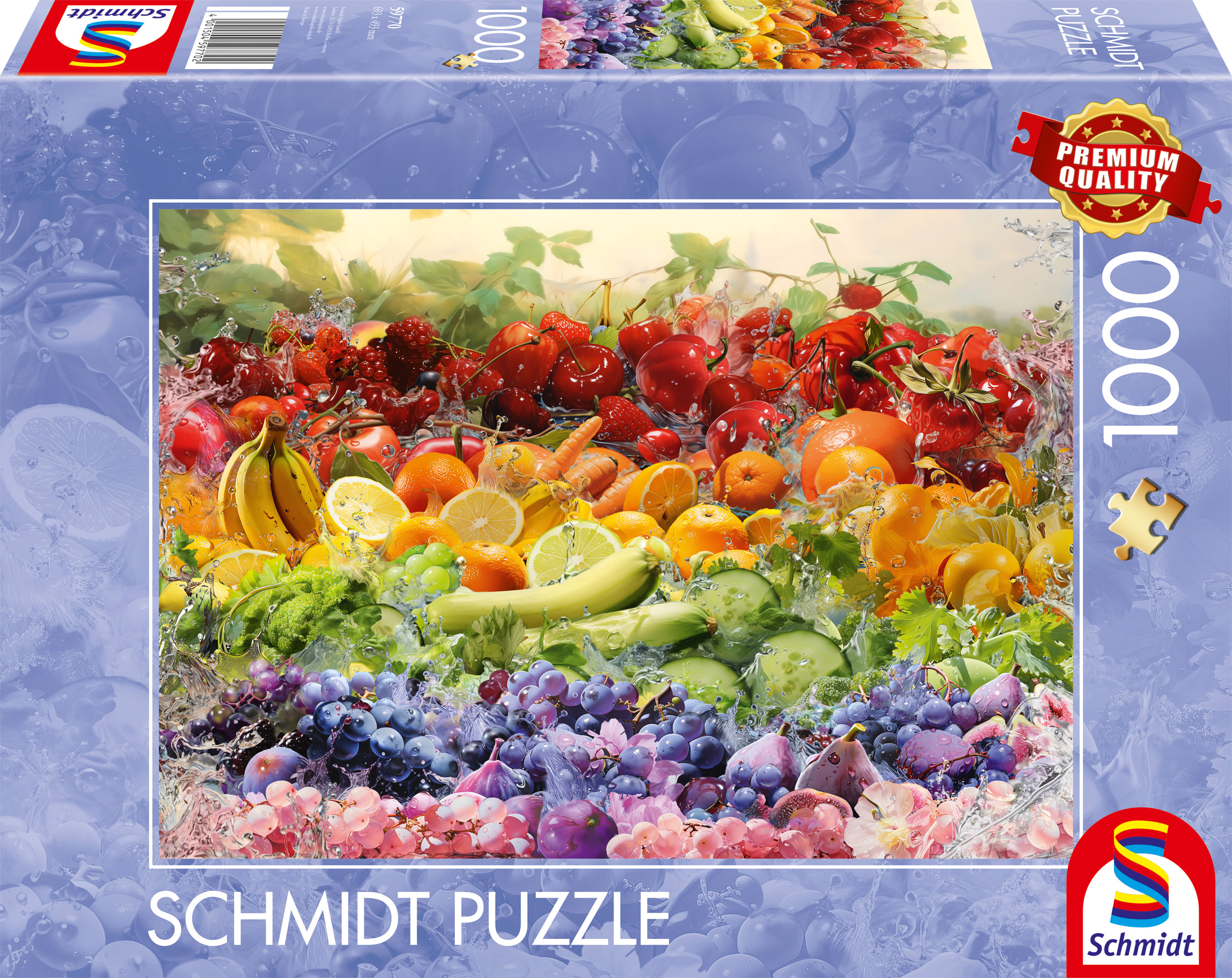 Fruit Cocktail Puslespil 1000 Brikker - Billede 2