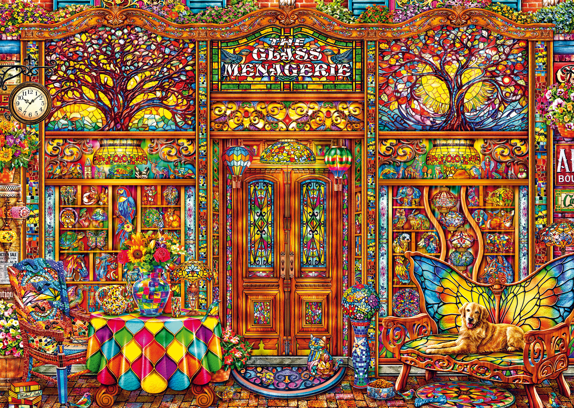 Glass Menagerie Puslespil 1000 Brikker