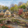 Summer in Cobblestone Village Puslespil 2000 Brikker
