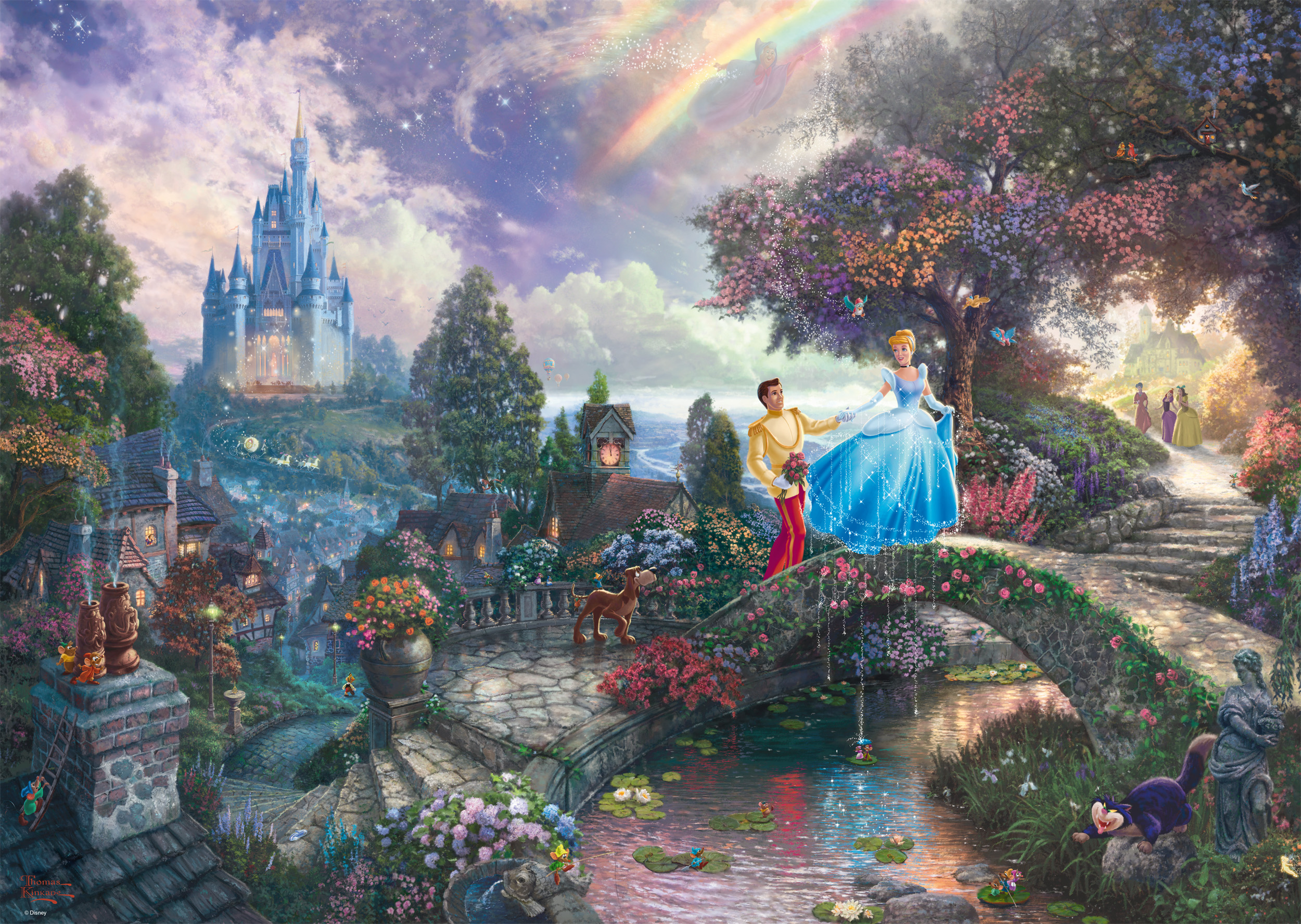 Disney Cinderella Puslespil 1000 Brikker