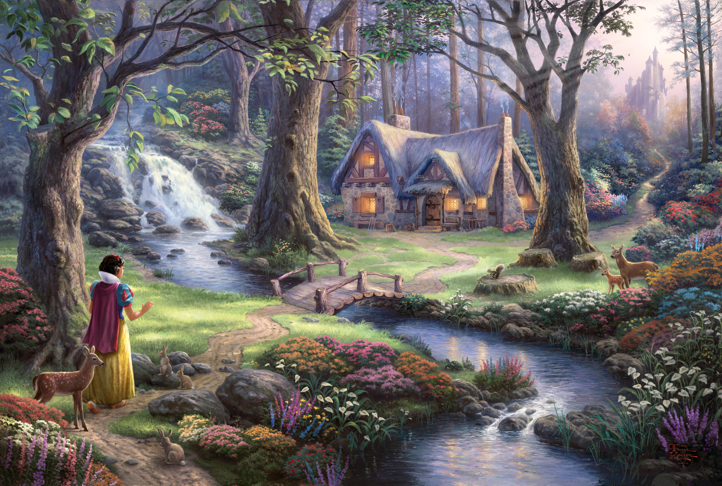 Disney Snow White Puslespil 1000 Brikker