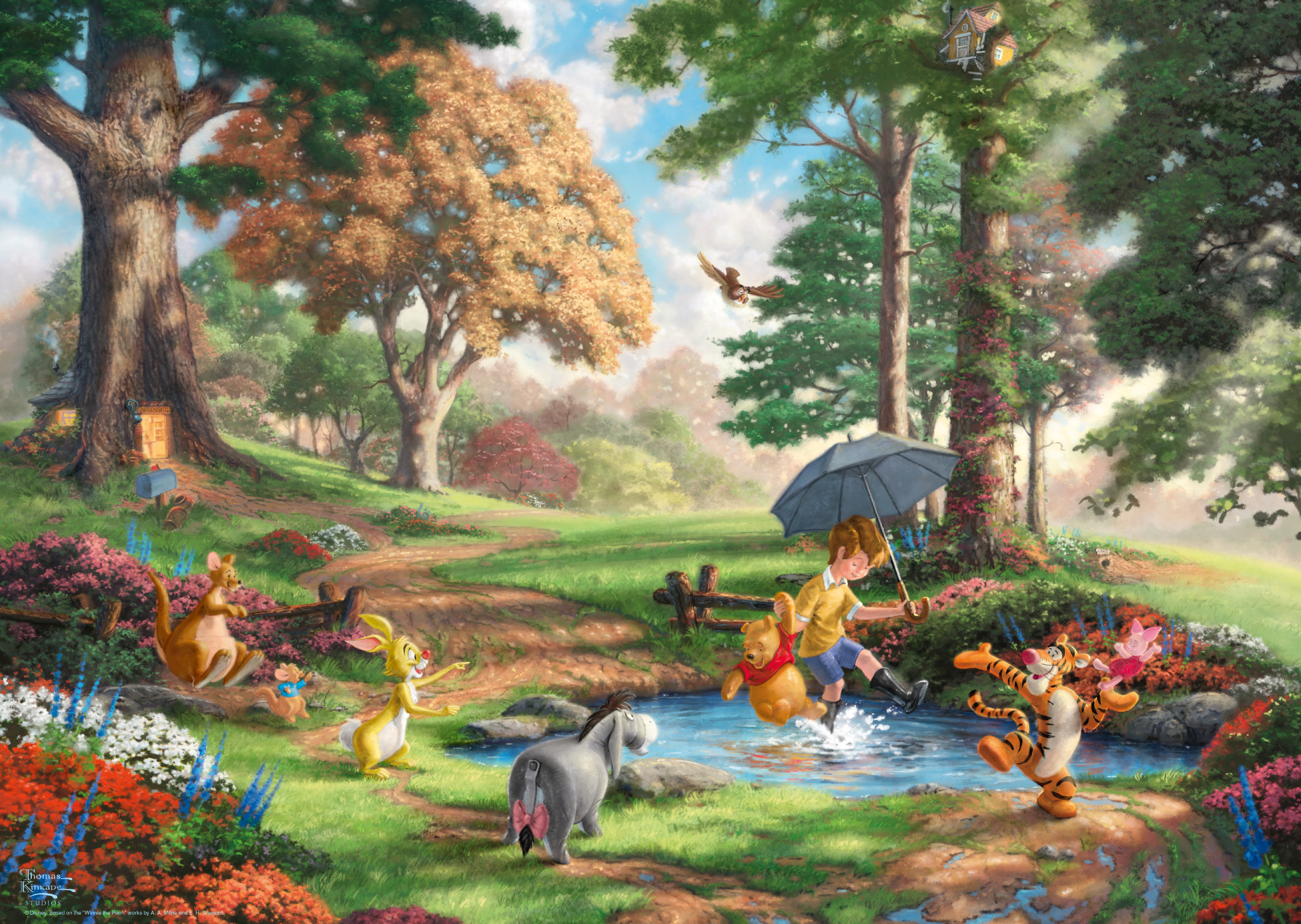 Disney Winnie The Pooh Puslespil 1000 Brikker