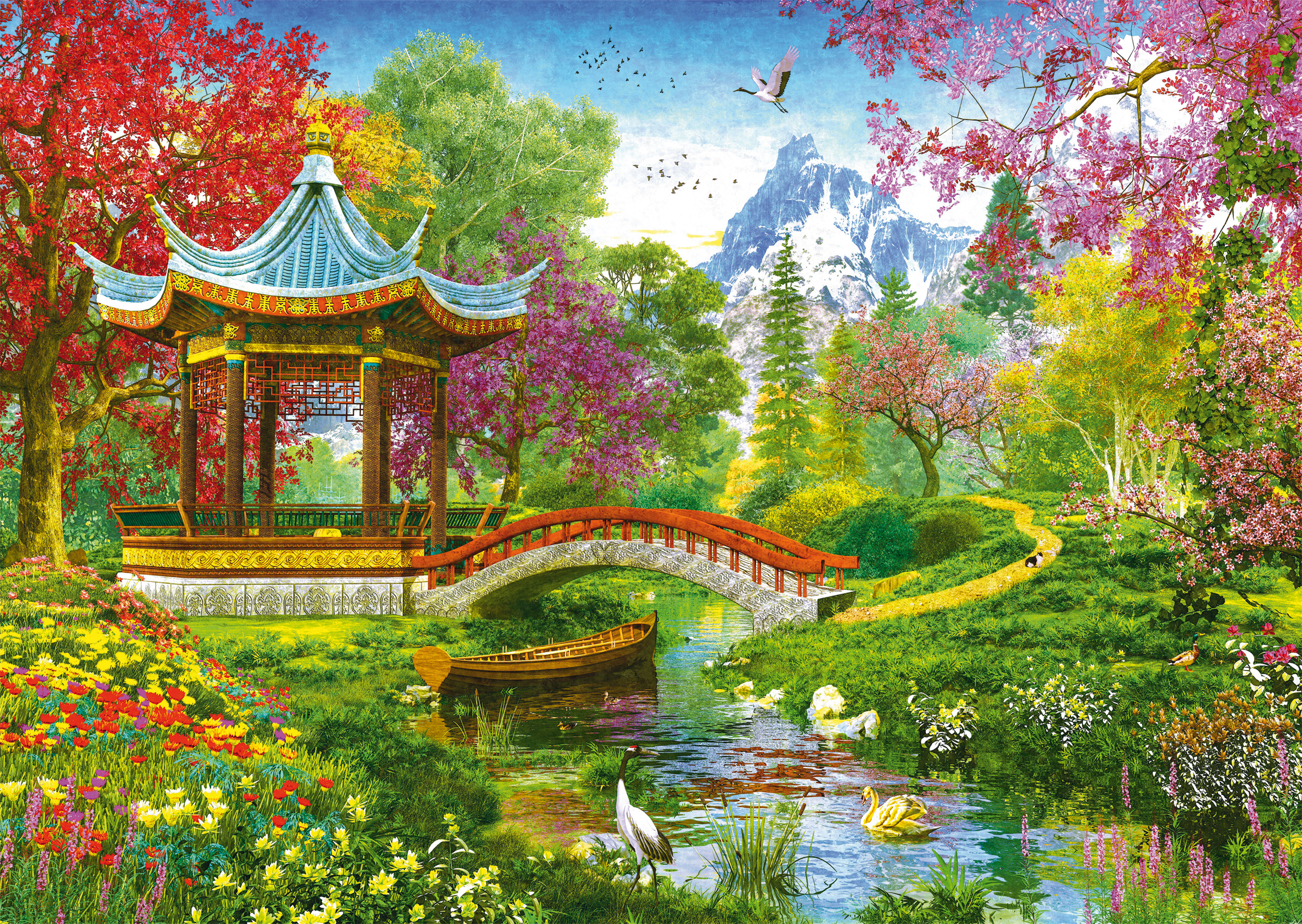 Zen Garden Puslespil 1000 Brikker