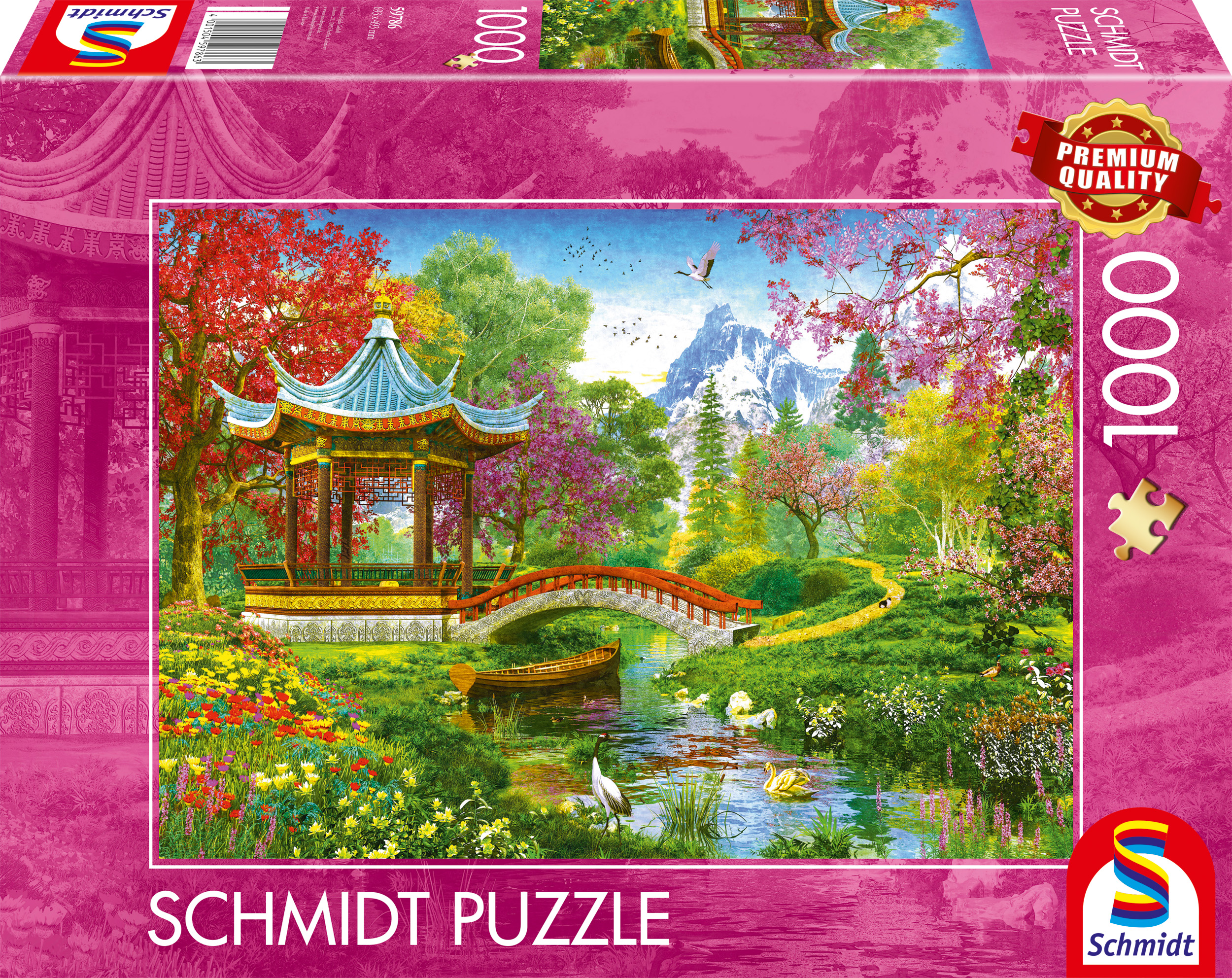 Alternative view of Zen Garden Puslespil 1000 Brikker