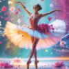 Tanzende Ballerina Puslespil 1000 Brikker