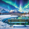 Yukon Northern Lights Puslespil 1000 Brikker