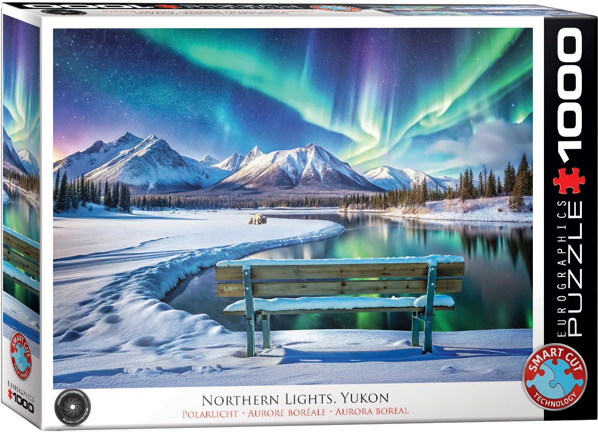 Alternative view of Yukon Northern Lights Puslespil 1000 Brikker