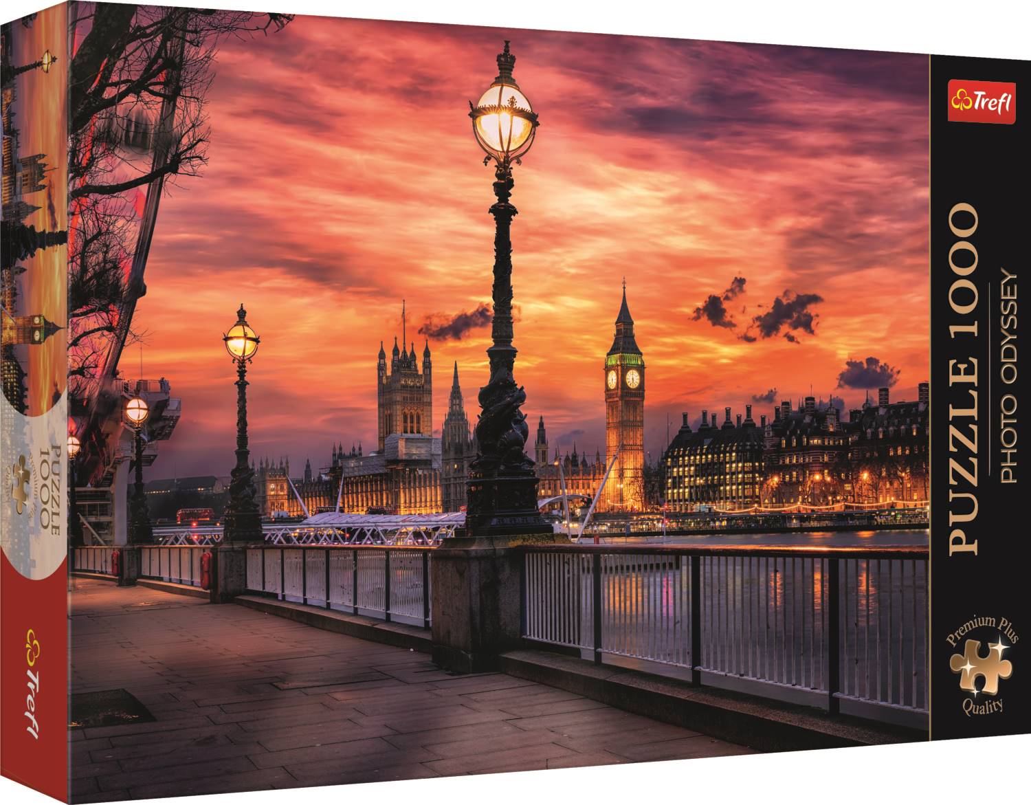Alternative view of Big Ben, London Puslespil 1000 Brikker