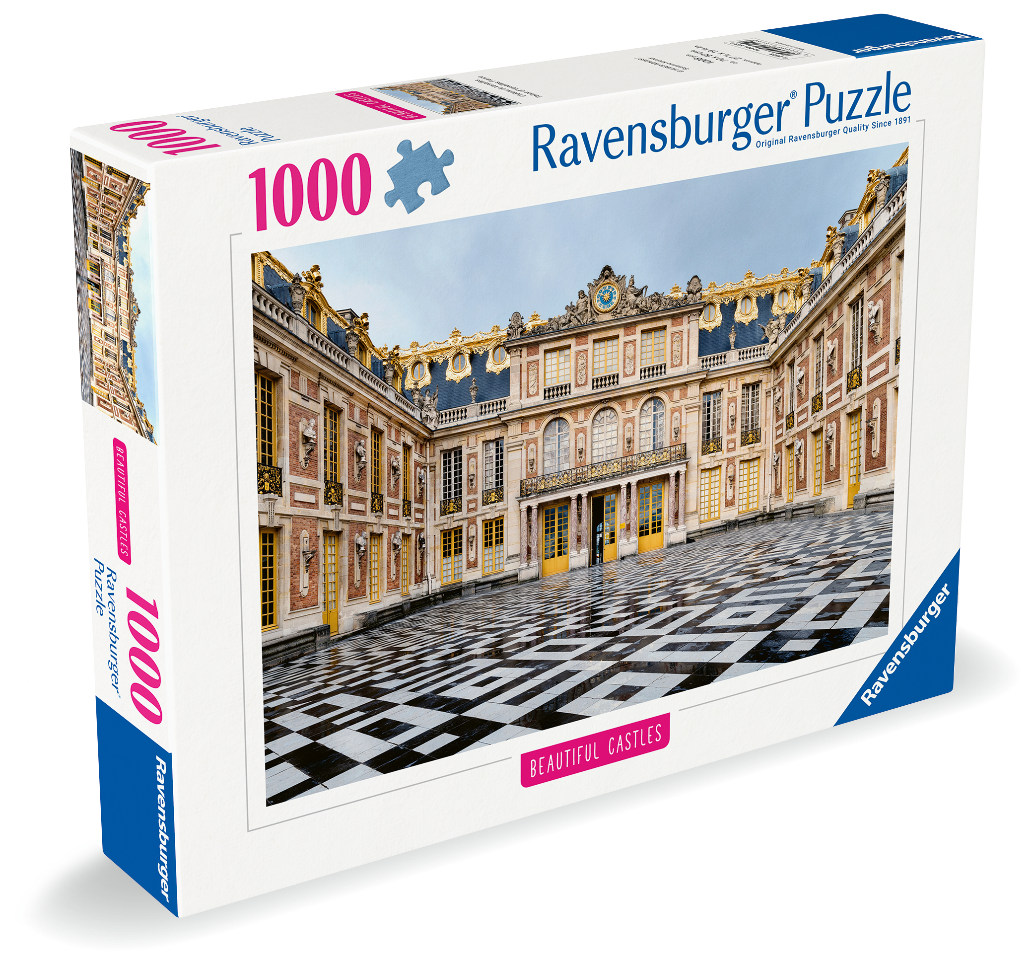Palace of Versailles France Puslespil 1000 Brikker - Billede 2