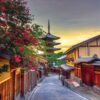 Yasaka Pagoda, Kyoto, Japan Puslespil 1000 Brikker
