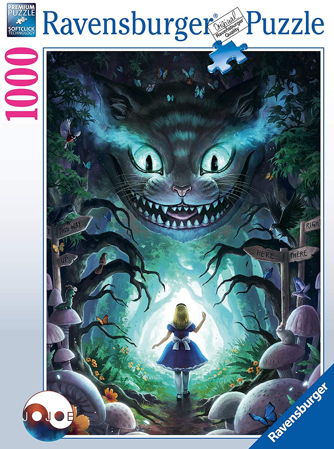 Alternative view of Alice in Wonderland Puslespil 1000 Brikker