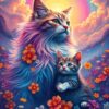 Rainbow Cats – Alipson Puslespil 1000 Brikker