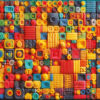 Crazy Cubes – Art Puzzle Puslespil 1000 Brikker