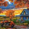 Autumn Ride – Castorland Puslespil med 500 Brikker