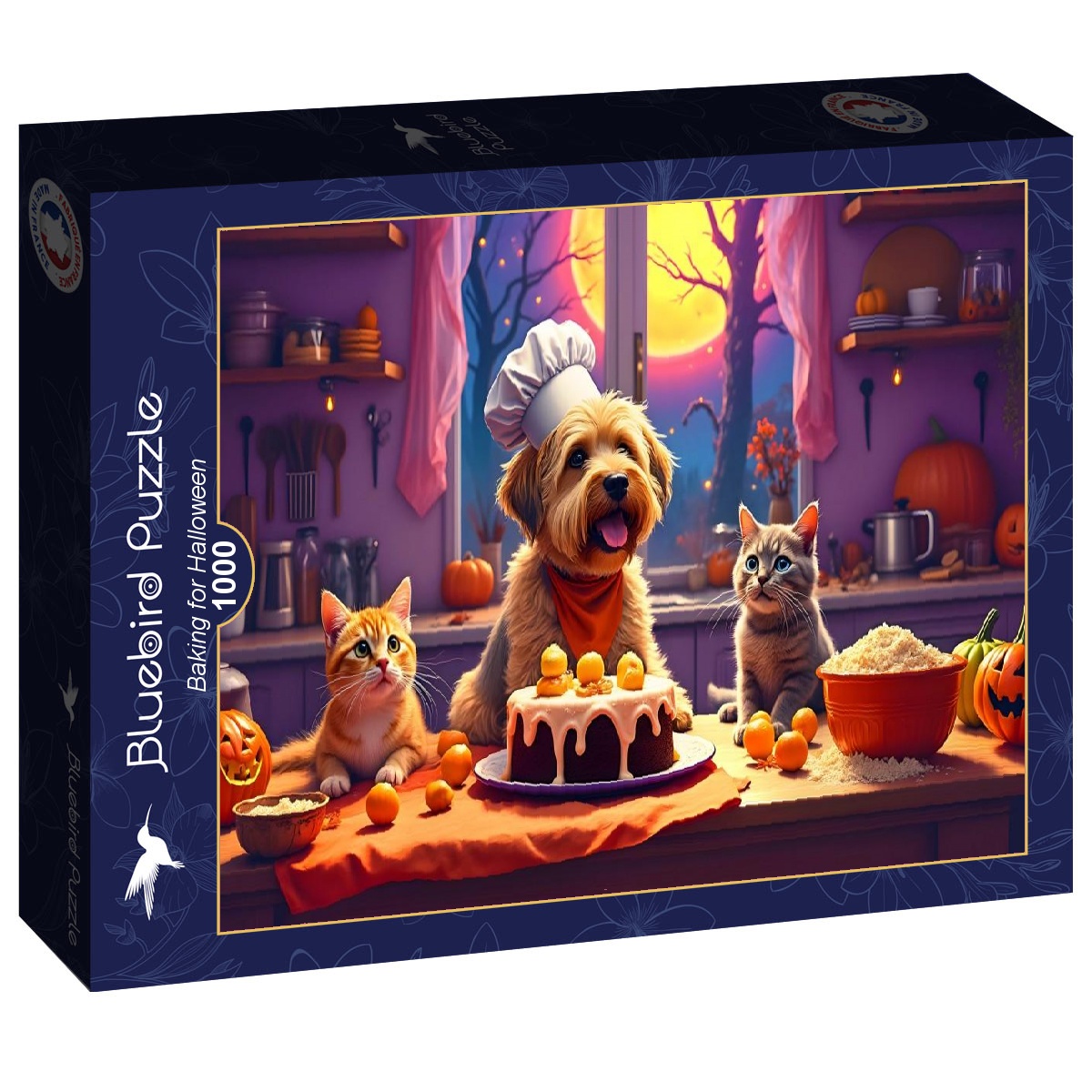 Alternative view of Baking for Halloween Puslespil 1000 Brikker