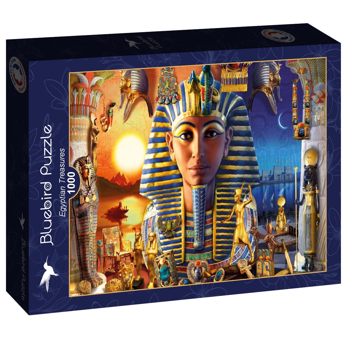 Alternative view of Egyptian Treasures Puslespil 1000 Brikker
