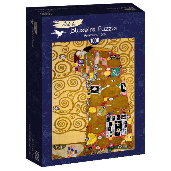 Alternative view of Gustave Klimt - Fulfilment 1905 Puslespil 1000 Brikker